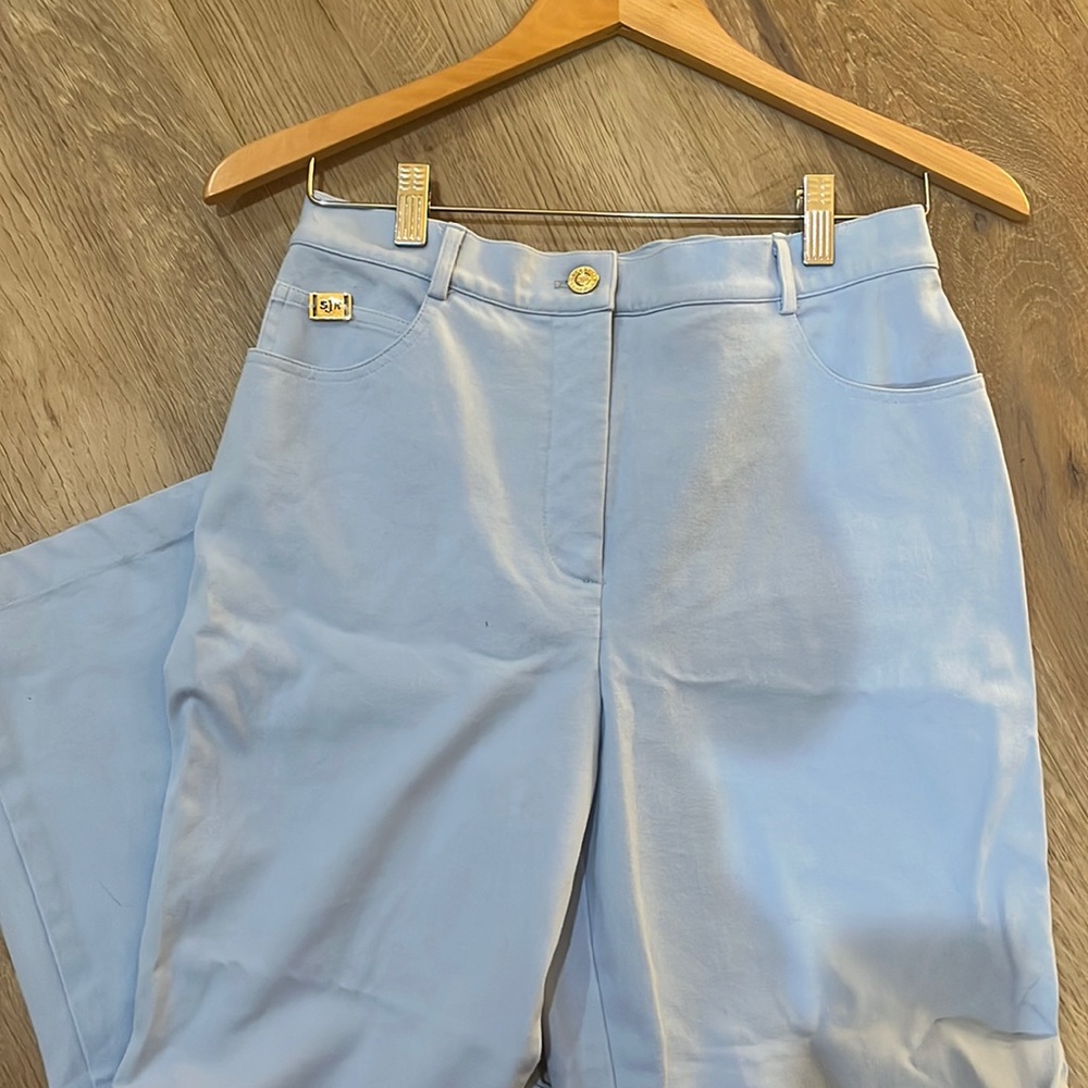 St. John’s Sport powder blue ankle pant size 8